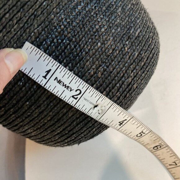 Festival Black Wide Brim Sun Hat - Picture 12 of 13